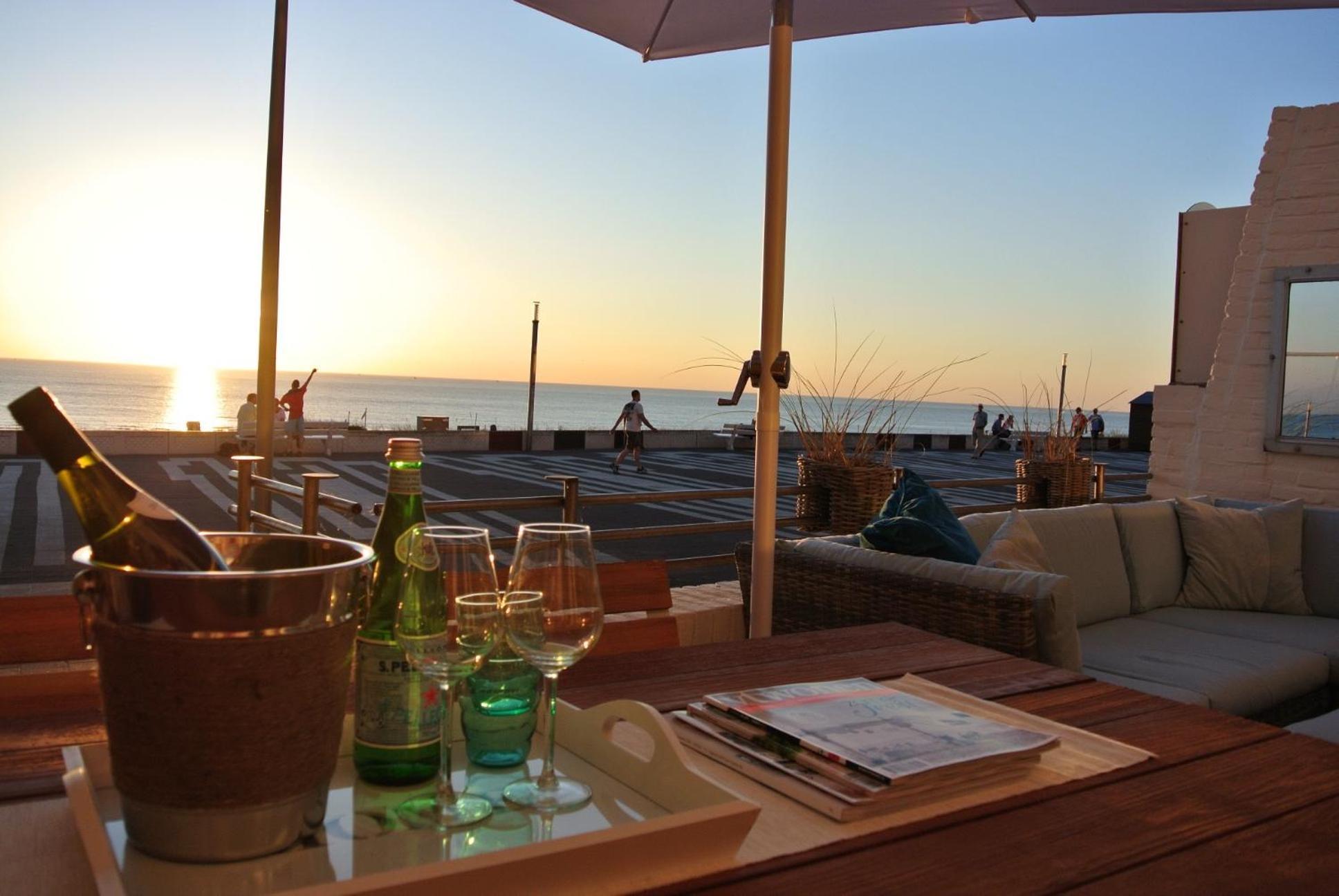 Strandzicht Zandvoort Bagian luar foto
